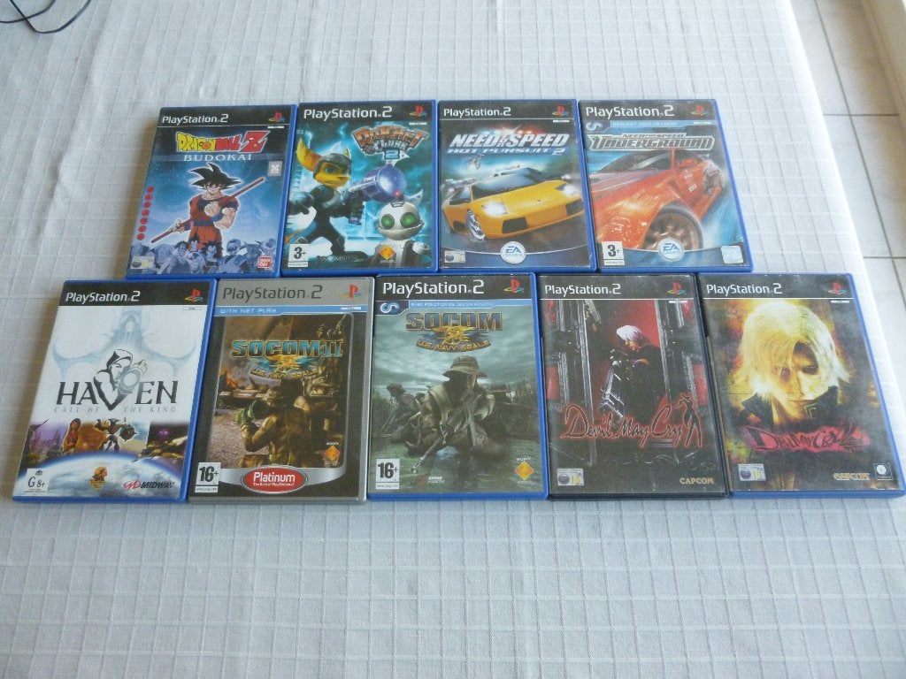 playstation 2 games, Consoles de jeu & Jeux vidéo, Enlèvement ou Envoi, Utilisé