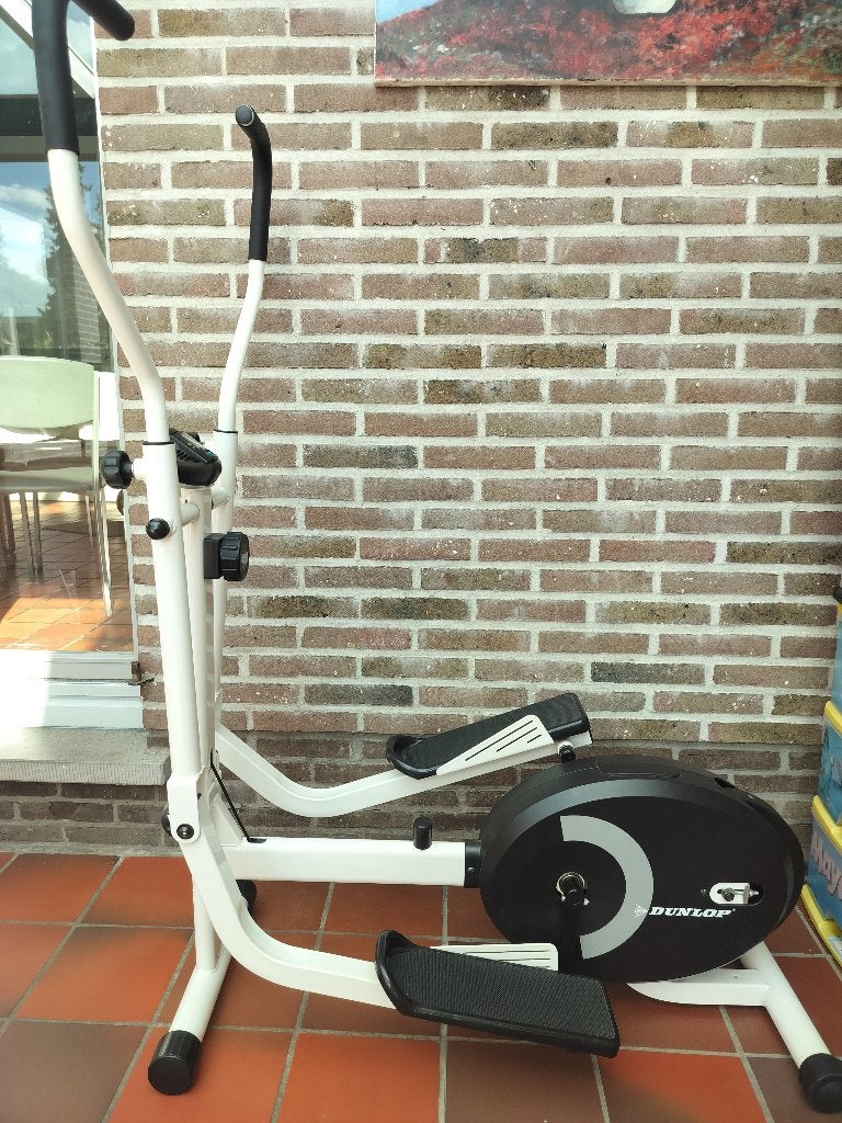 step dunlop wit, Enlèvement, Utilisé, Métal, Vélo d'appartement