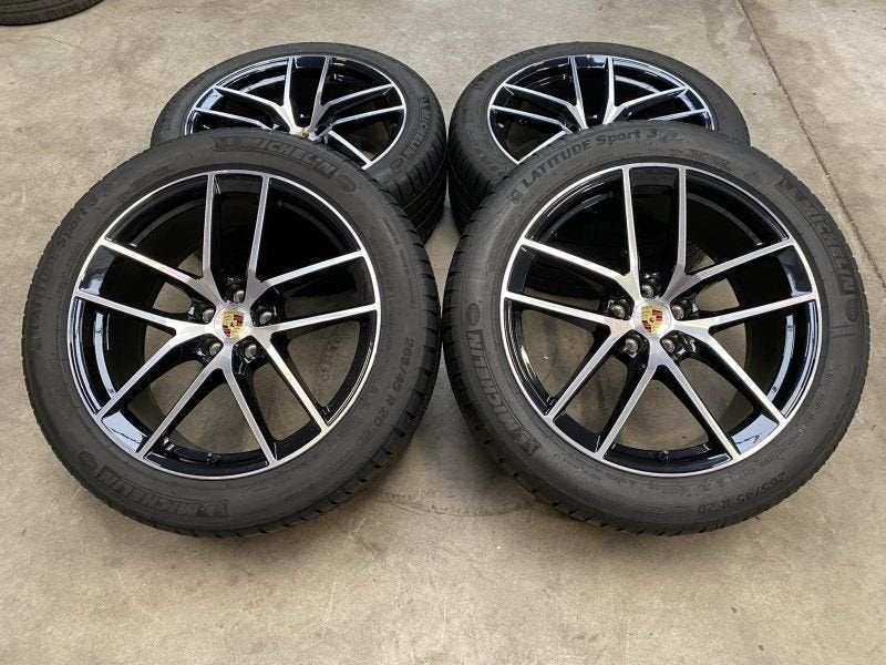 nieuwe 20 inch originele velgen + zomerbanden Porsche Macan, Auto-onderdelen, -, -, Banden en Velgen, Nieuw