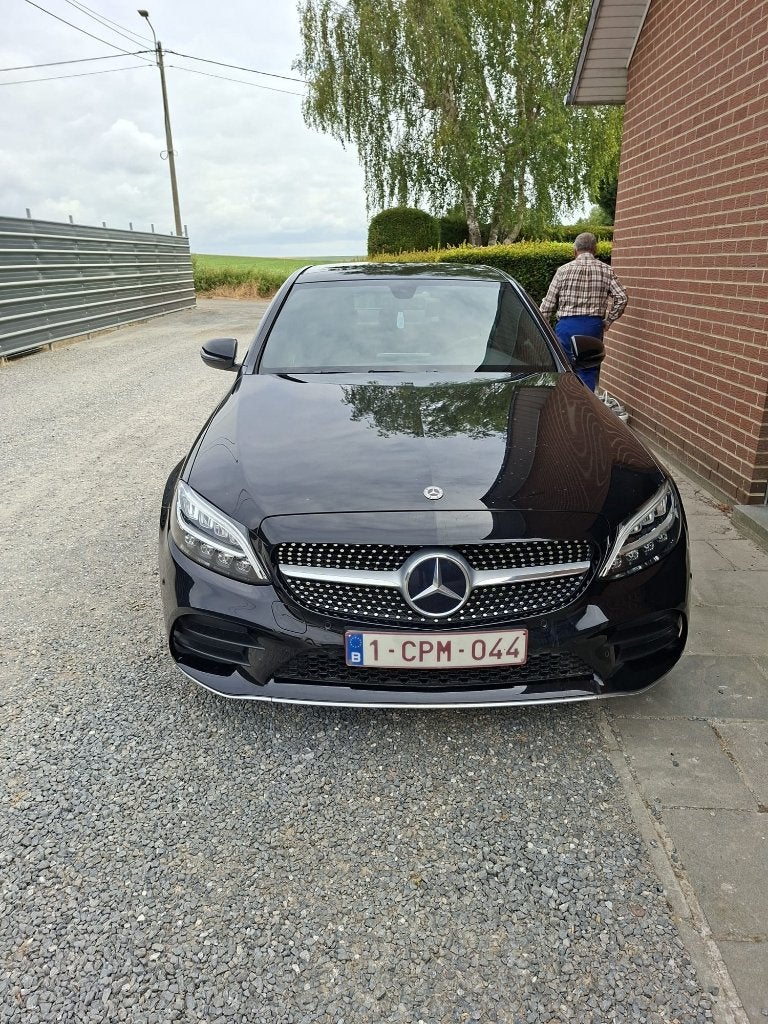 Mercedes C 200 diesel, Automaat, 4 deurs, Zwart, Leder