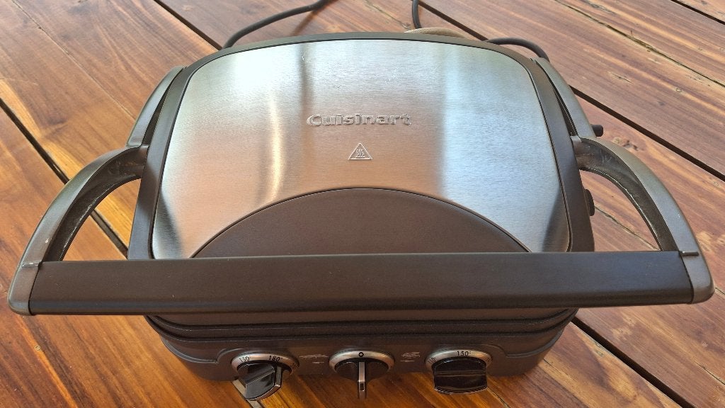 Cuisinart contactgrill, Elektronische apparatuur, Contactgrills, Ophalen, Zo goed als nieuw