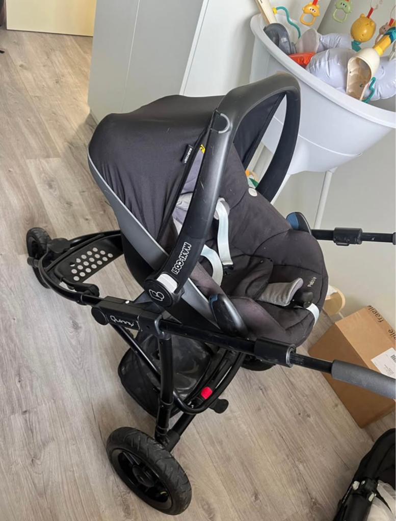 Poussette Quinny 3 en 1, Enfants & Bébés, Poussettes & Combinaisons, Comme neuf, Poussette, Maxi-Cosi, Enlèvement