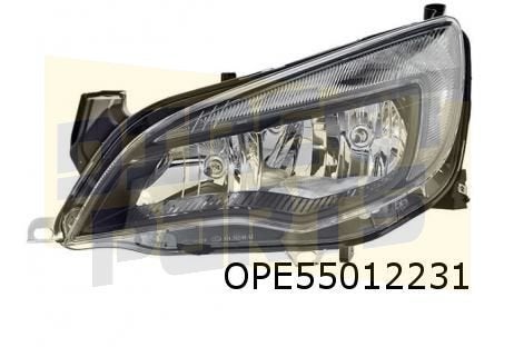 Opel Astra J (-8/12) Koplamp Links (zwart) (identiteit AB5), Neuf, -, -, Opel