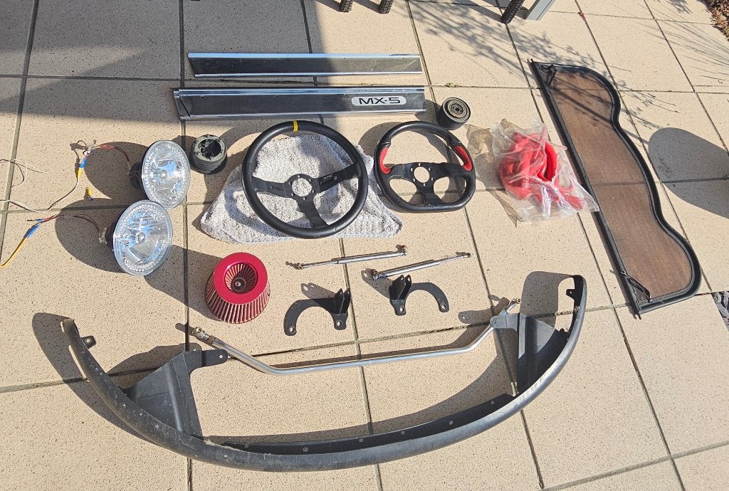 Aftermarket onderdelen mazda mx5 NA, Auto-onderdelen, Ophalen, Gebruikt, Mazda, Motorkap