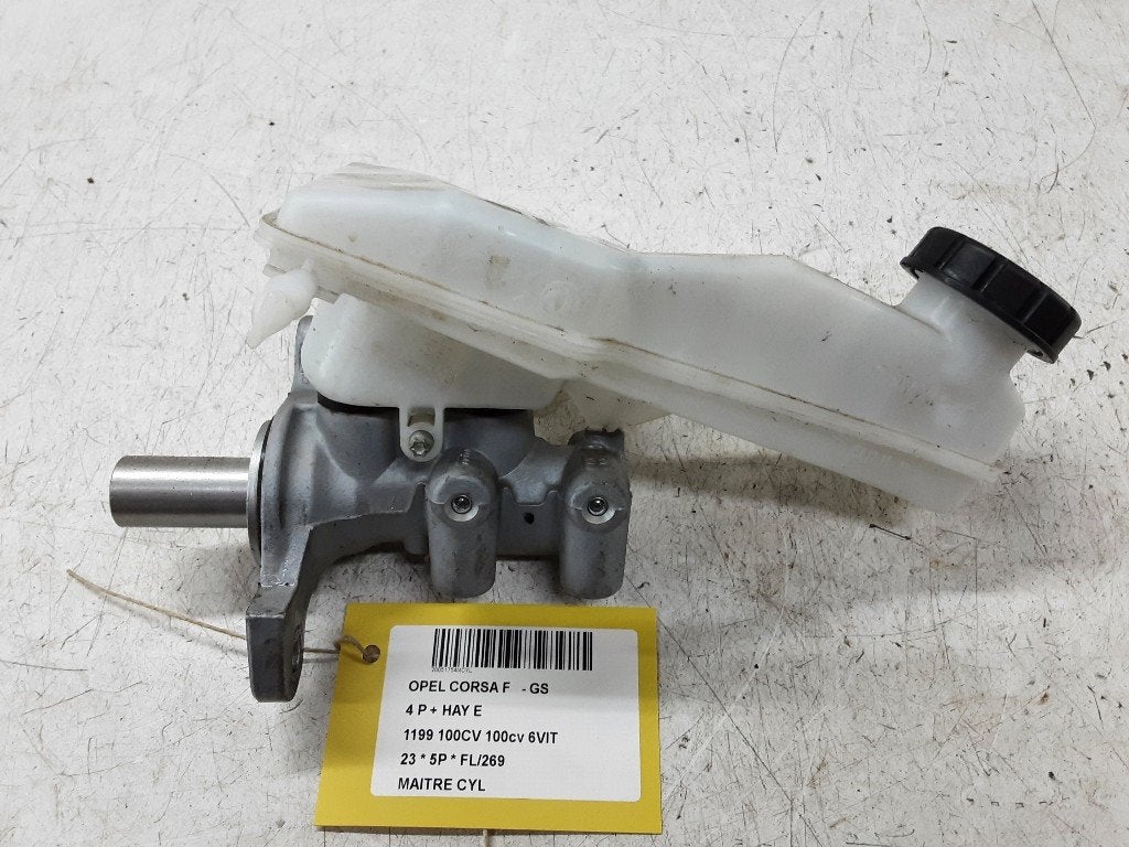 MAITRE CYLINDRE DE FREIN Opel Corsa F (UB / UH / UP), Autos : Pièces & Accessoires, Opel, Opel Automobile GmbH, Utilisé, Kontakt-opel@opel.com