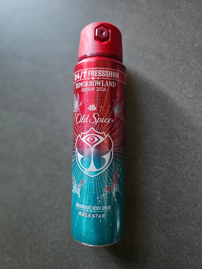 Tomorrowland - Old Spice deodorant (edition 2026), Ophalen of Verzenden, Nieuw, Deodorant of Bodyspray