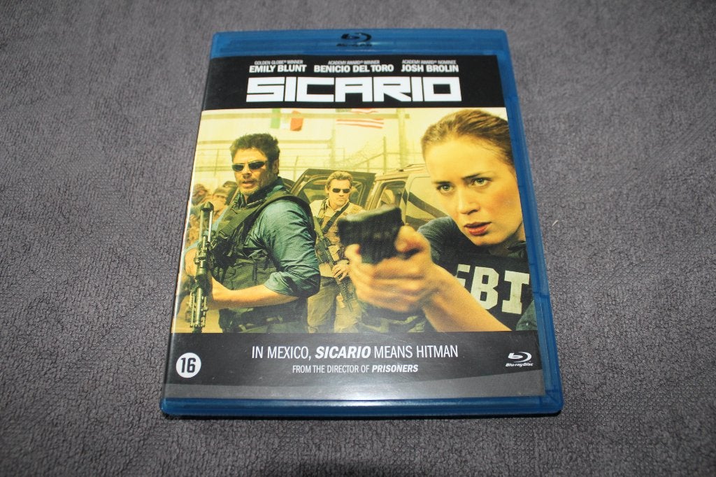 Blu-ray Sicario, Cd's en Dvd's, Vanaf 16 jaar, Nederlands, Film, Actie
