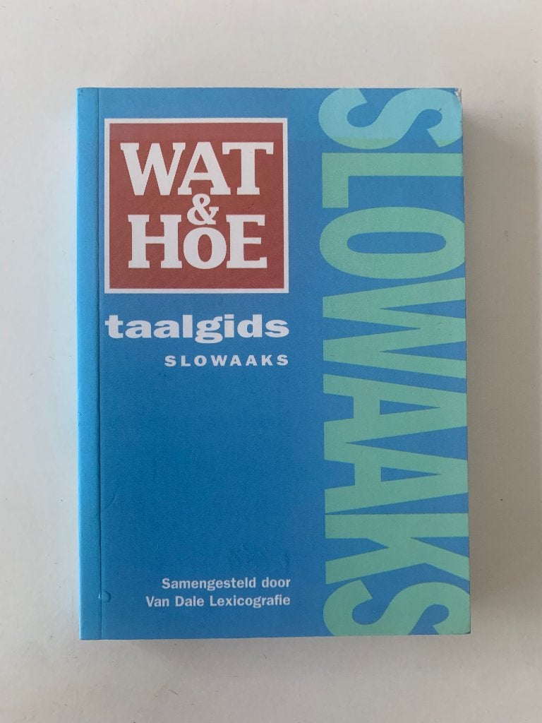 Wat en hoe? Taalgids Slowaaks, Ophalen of Verzenden, Nieuw, Europa, Taalgids