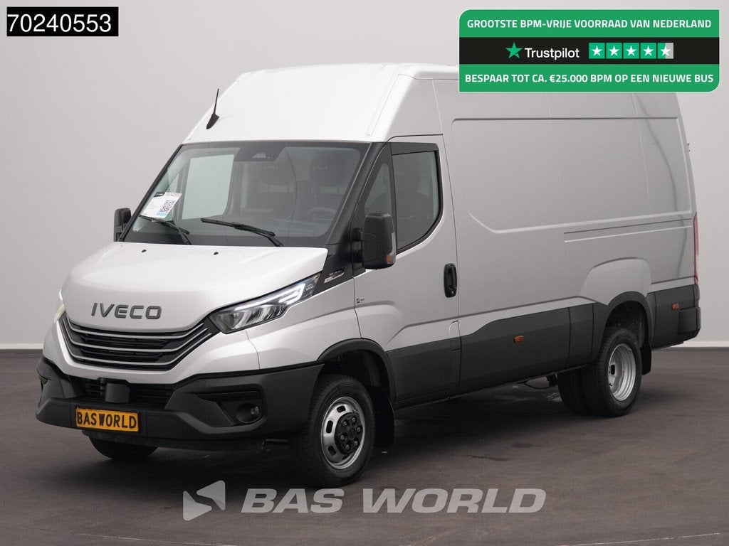 Iveco Daily 35C21 BPM VRIJ! 3.0L Automaat 210PK L2H2 2025-mo, Neuf, Argent ou Gris, Achat, Euro 6