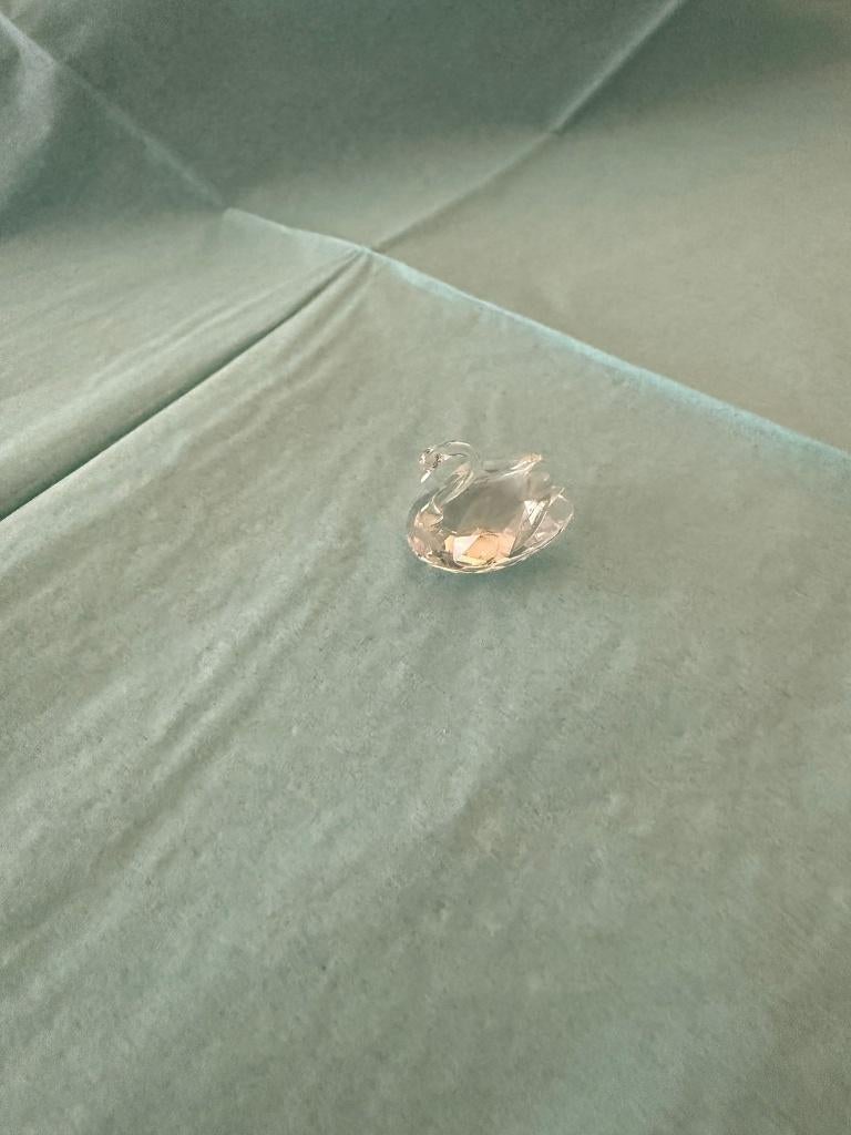 Zwaan mini Swarovski, Ophalen of Verzenden, Nieuw, Figuurtje