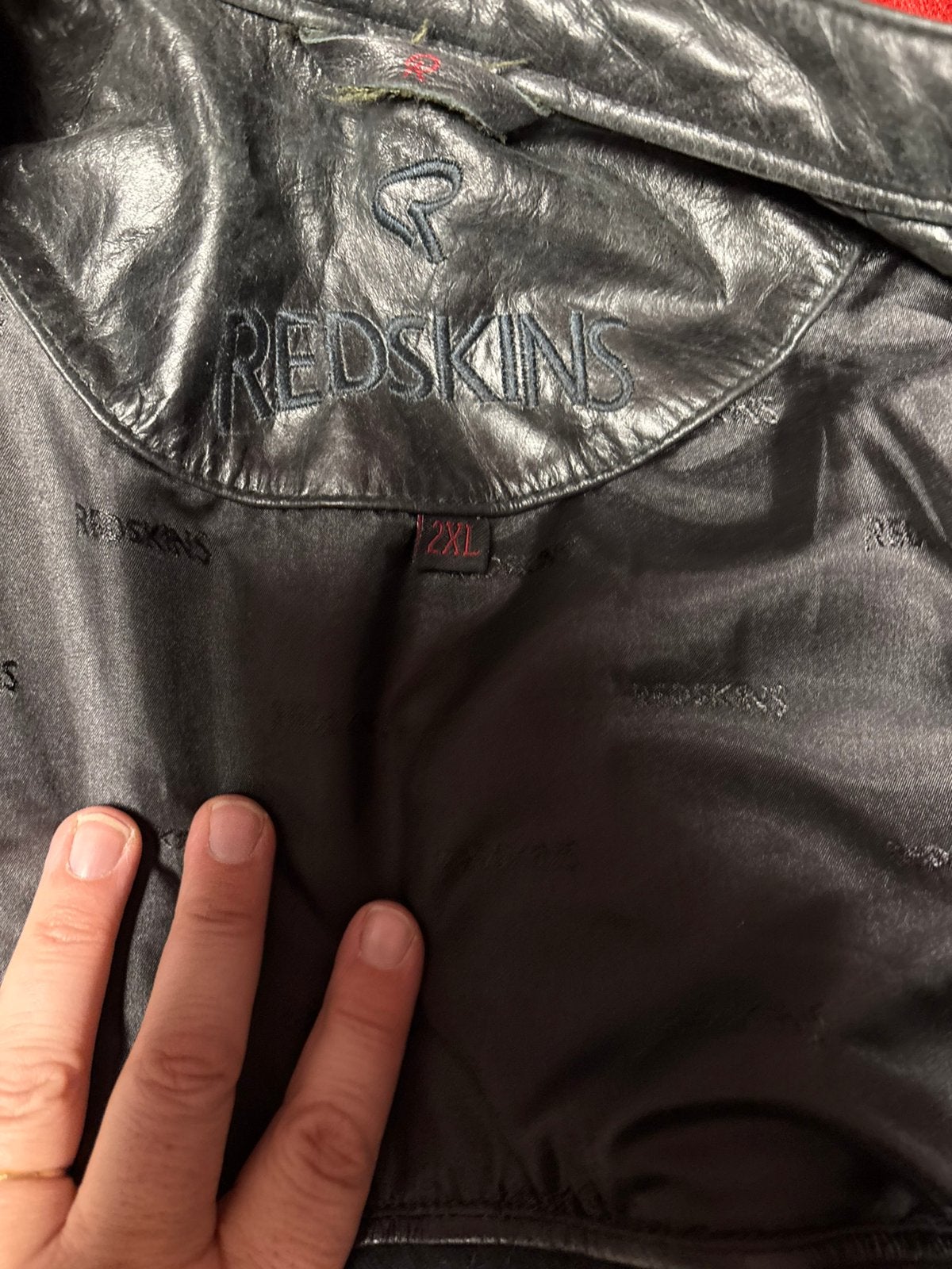 Veste en cuir Redskins, Enlèvement, Porté, Taille 56/58 (XL), Noir