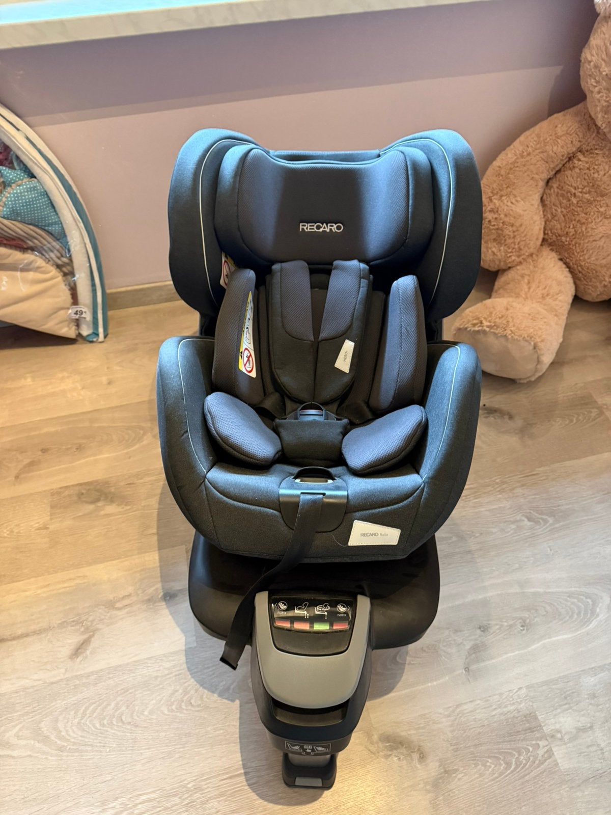 Autostoel isofix recaro, Kinderen en Baby's, Autostoeltjes, Ophalen, Zo goed als nieuw, Overige merken, Isofix