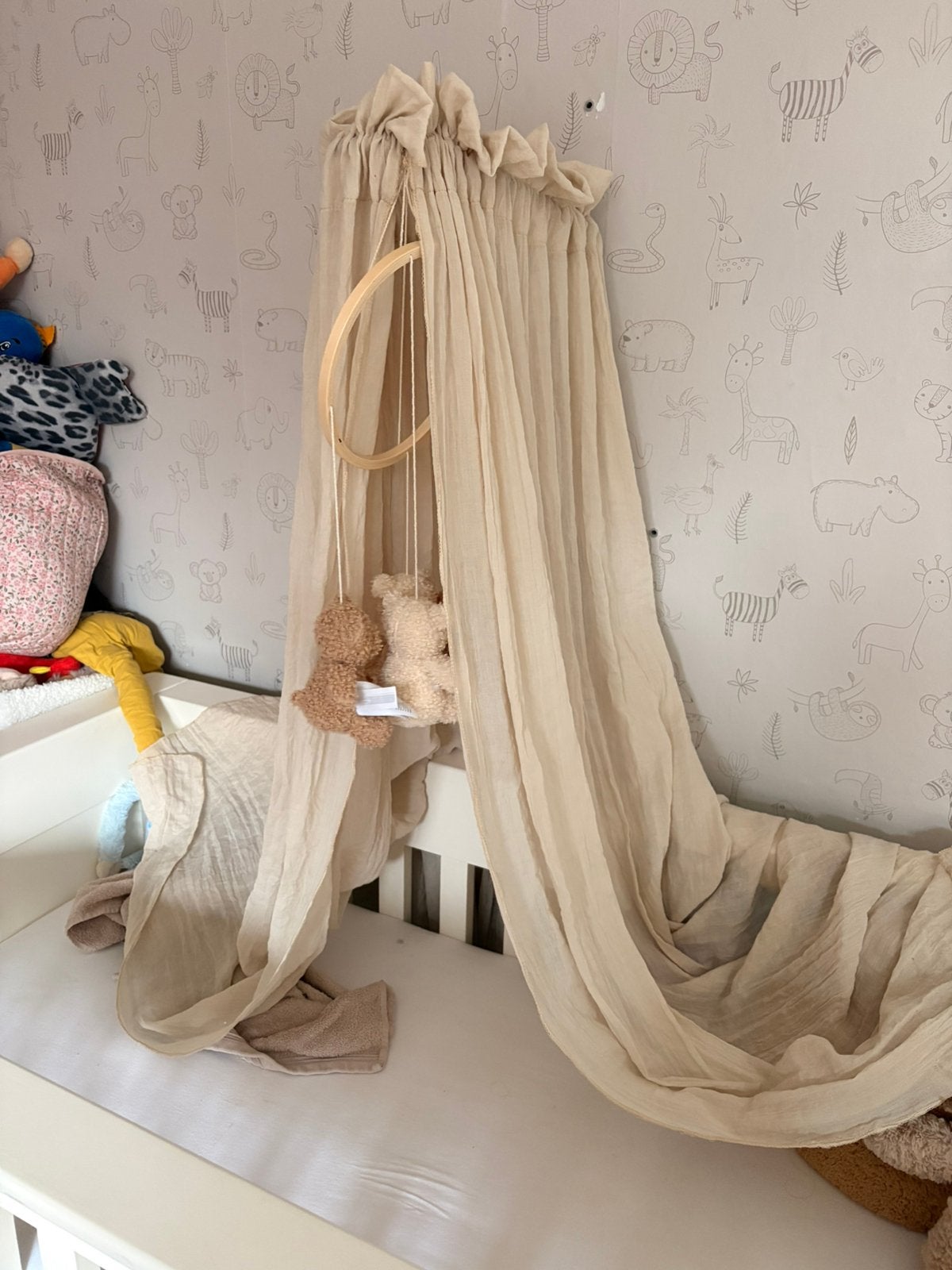 Klamboe beige, Beige, Ophalen, Zo goed als nieuw, Klamboe