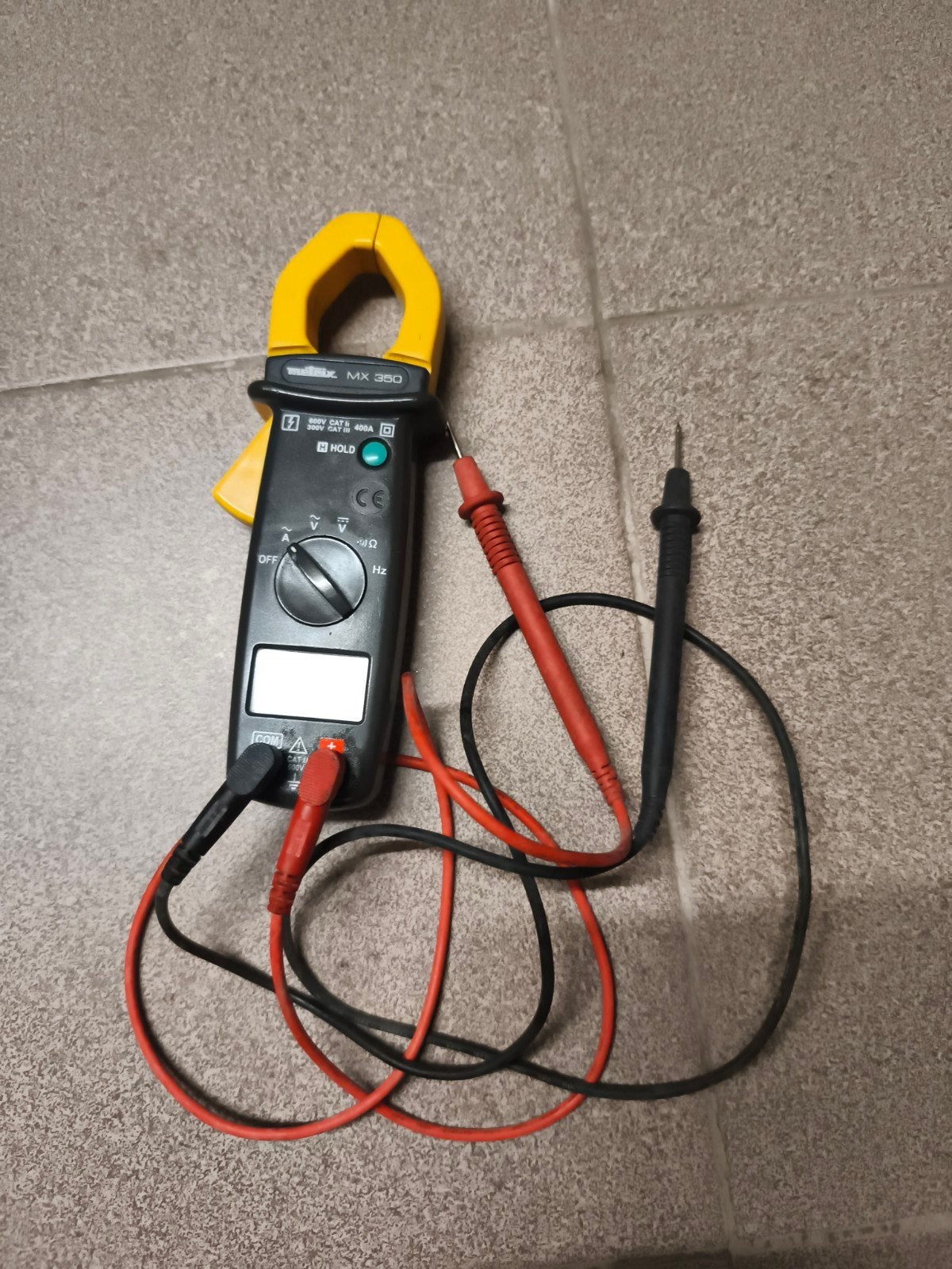 pince ampèremétrique Metrix MX350, Bricolage & Construction, Enlèvement, Comme neuf