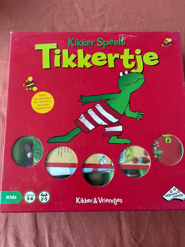 Kikker speelt Tikkertje, Ophalen, Gebruikt, Identity Games
