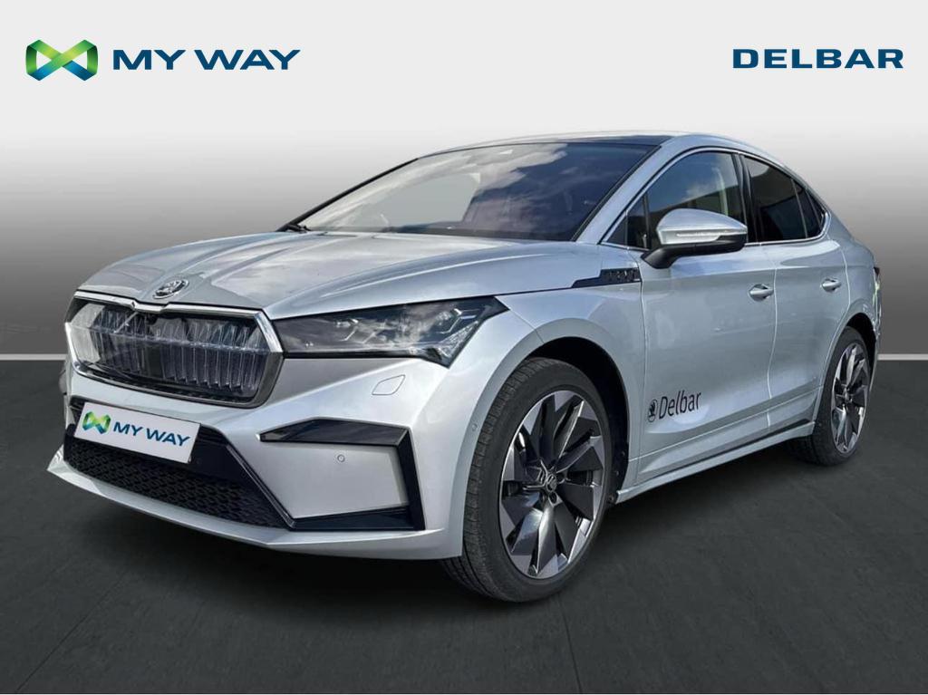 Skoda Enyaq CoupÃ© Enyaq CoupÃ© 82 kWh 80 CoupÃ©, Auto's, Skoda, Automaat, Lederen bekleding, Overige modellen, Elektrisch