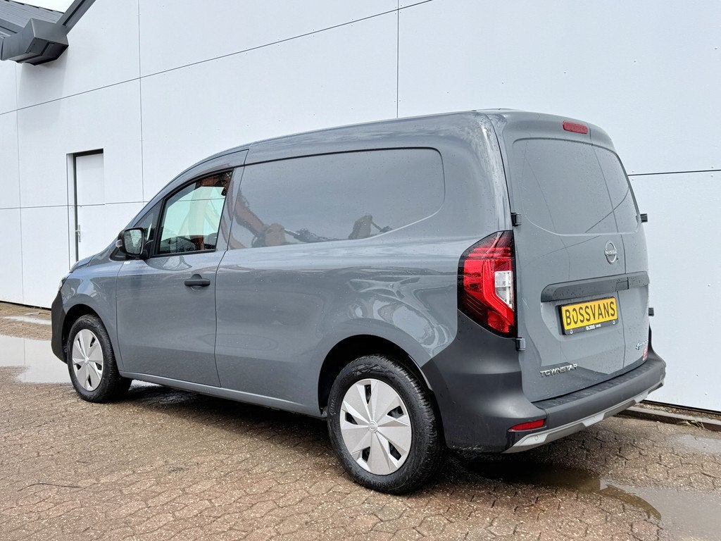 Nissan Townstar EV 45kWh L1 260km WLTP Laadkabel Climate con, Auto's, Gebruikt, Zwart, 260 km, 2 zetels