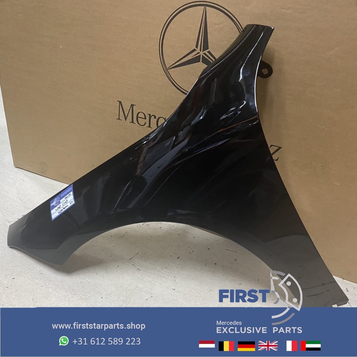 W118 X118 C118 CLA 2020 ZIJSCHERM LINKS Mercedes SCHERM SPAT, Gebruikt, -, Links, Ophalen of Verzenden