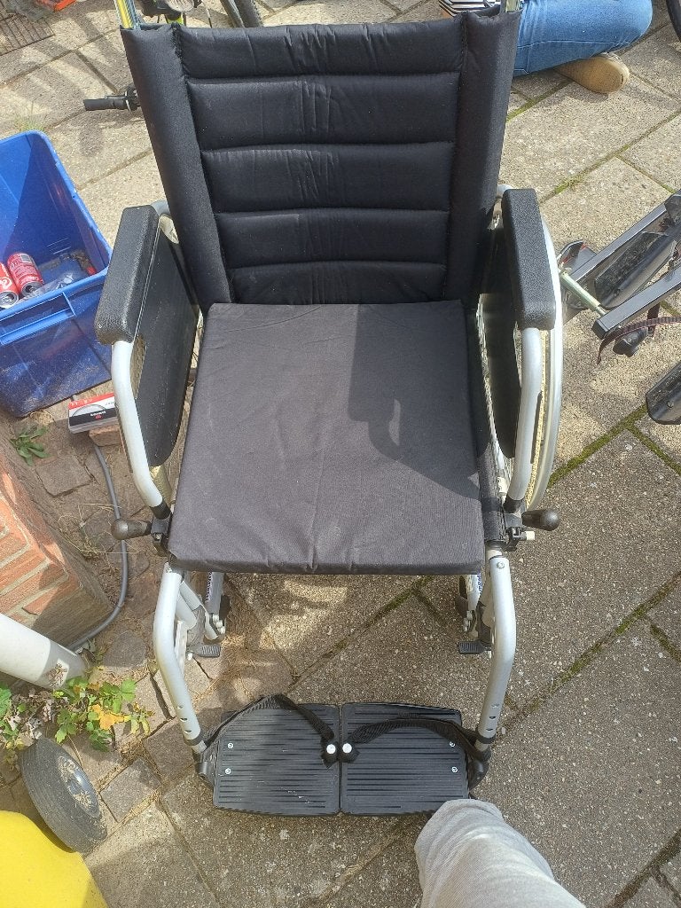 Rolstoel vermeiren  eclips +, Divers, Chaises roulantes, Enlèvement, Pliant, Utilisé, Fauteuil roulant à pousser