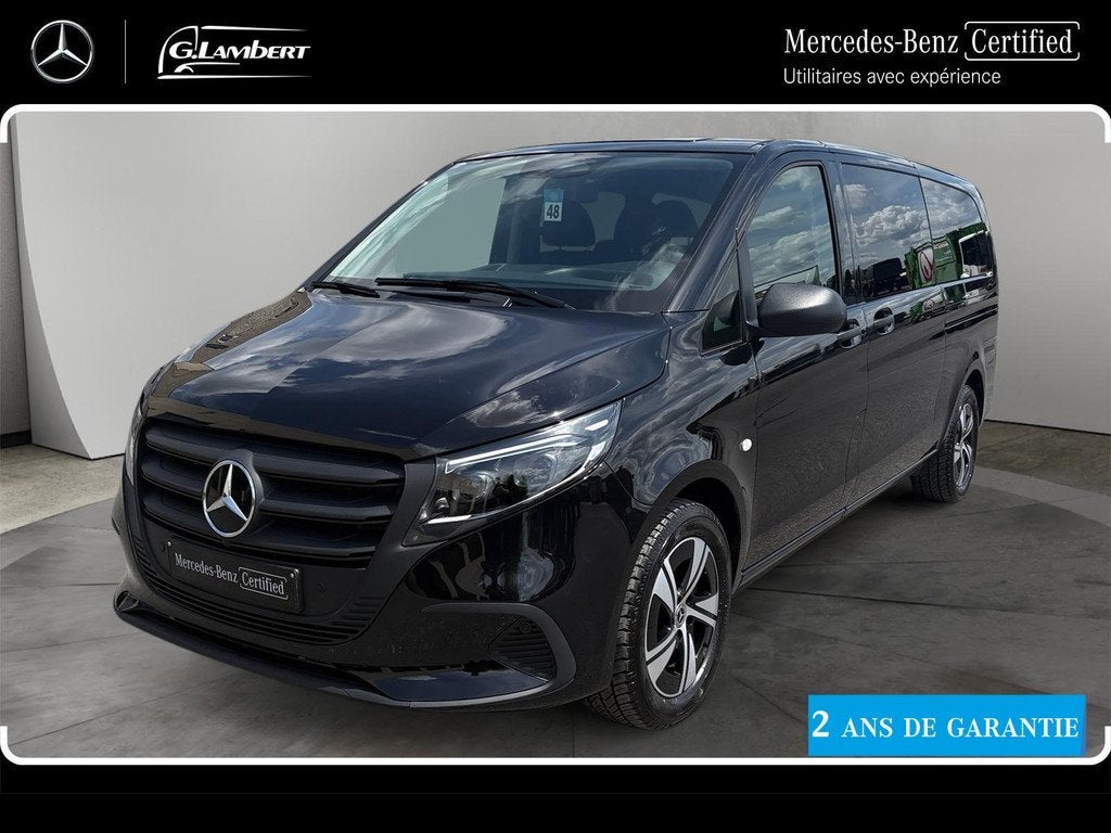 Mercedes-Benz Vito Tourer 114 CDI Pro L3 9G-Tronic, Auto's, Mercedes-Benz, 186 g/km, Gebruikt, Zwart, 4 cilinders
