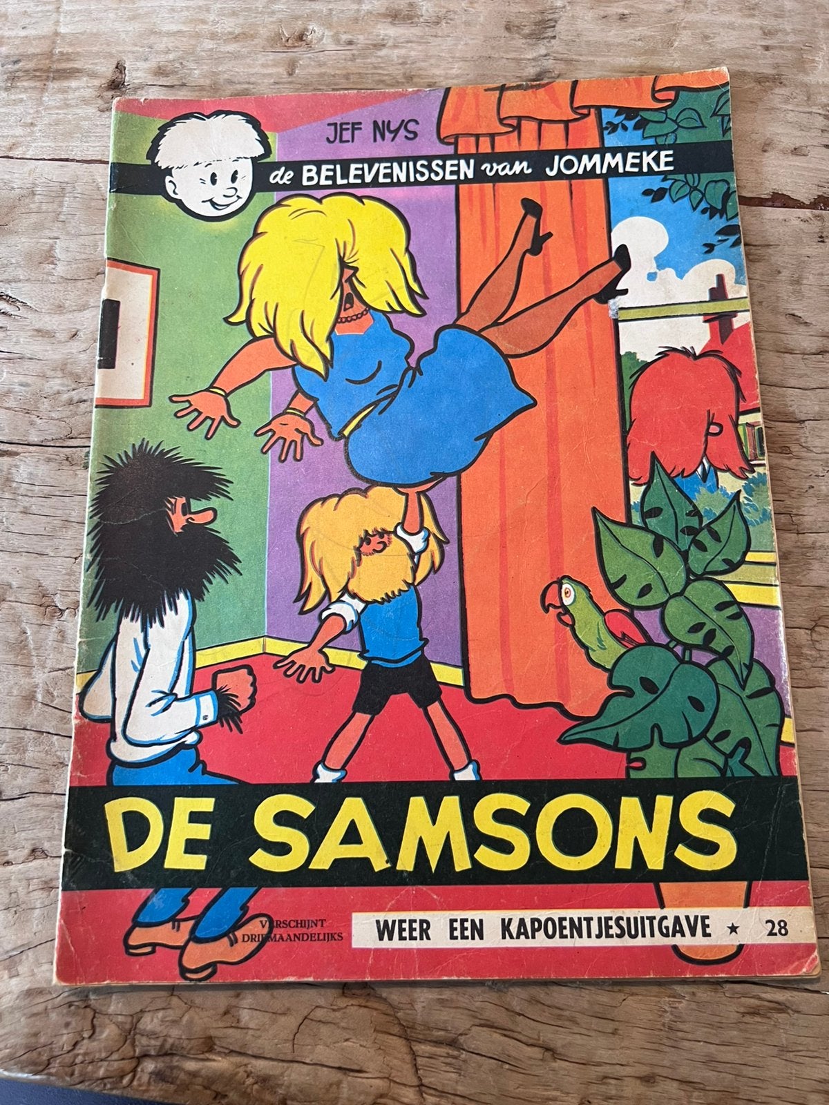 De belevenissen van Jommeke: De Samsons, Eén stripboek, Ophalen of Verzenden, Gelezen