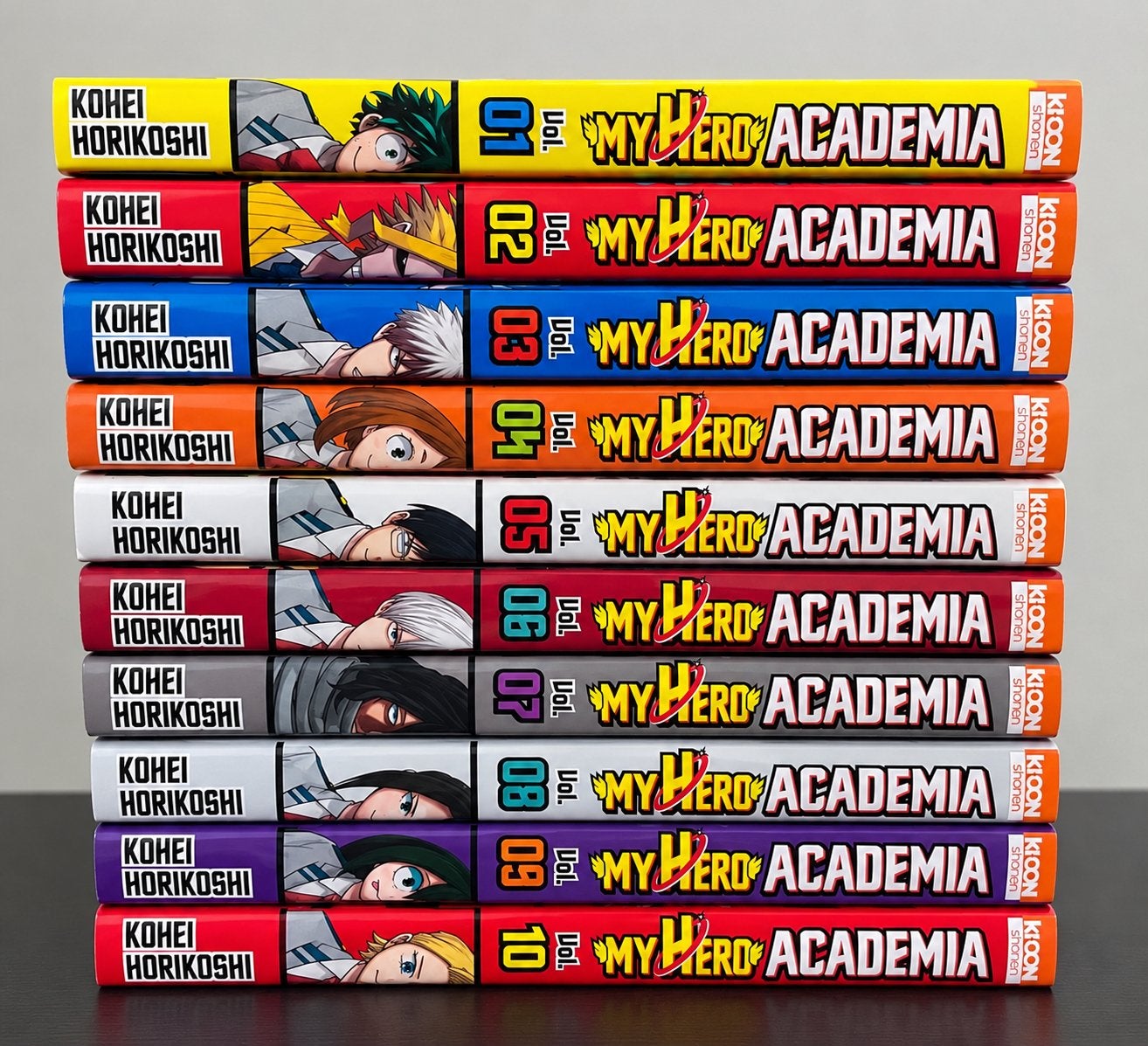 Manga 1 à 10 de My Hero Academia, Plusieurs comics, Enlèvement, Comme neuf, Japon (Manga)
