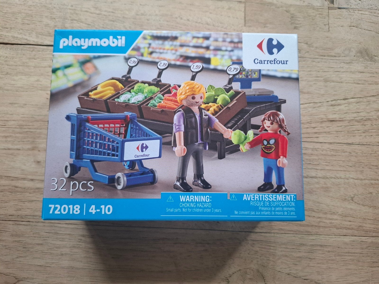 Set promotionnel Playmobil 72018 Étagère de supermarché Carr, Neuf, Enlèvement ou Envoi, Kit complet, City life