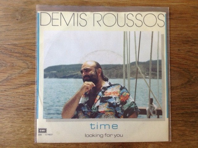 single demis roussos, CD & DVD, Vinyles Singles, Pop, Housse de protection extérieure, Pochette photo, Pressage original, 7 inch