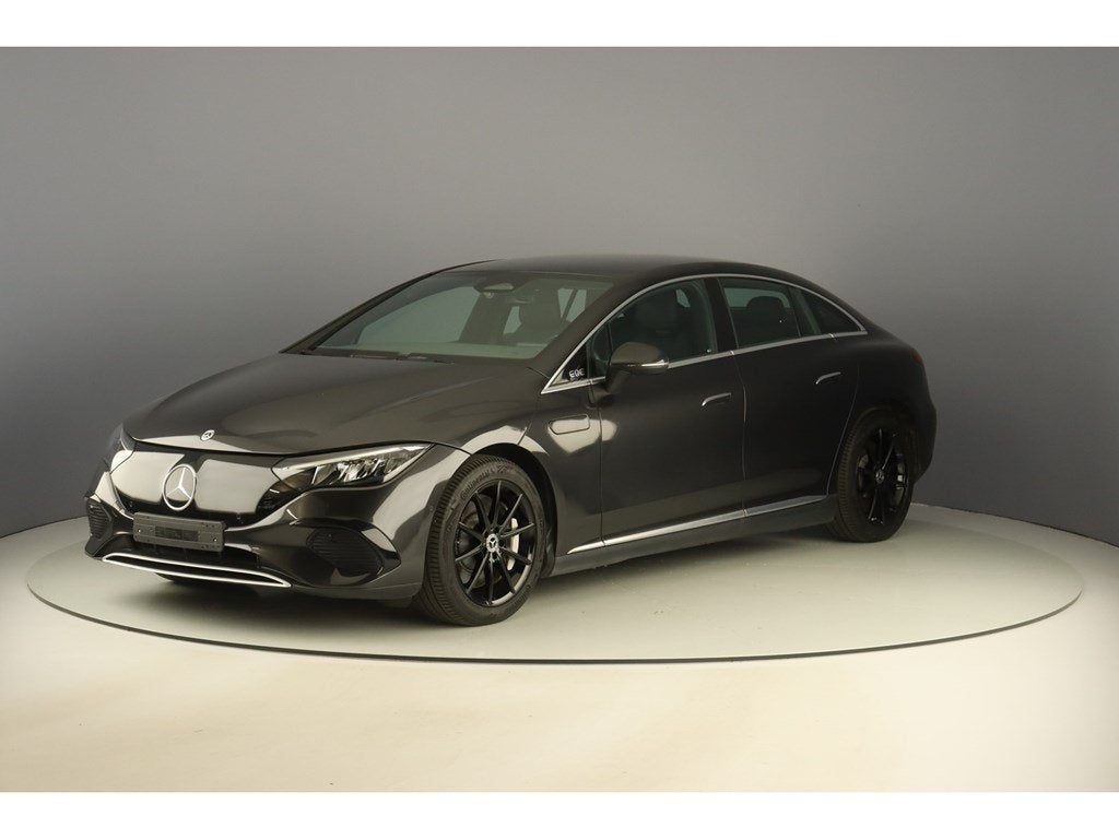Mercedes-Benz EQE 300 245pk Business Line, Autos, Mercedes-Benz, Argent ou Gris, Achat, Capteur de stationnement, Noir