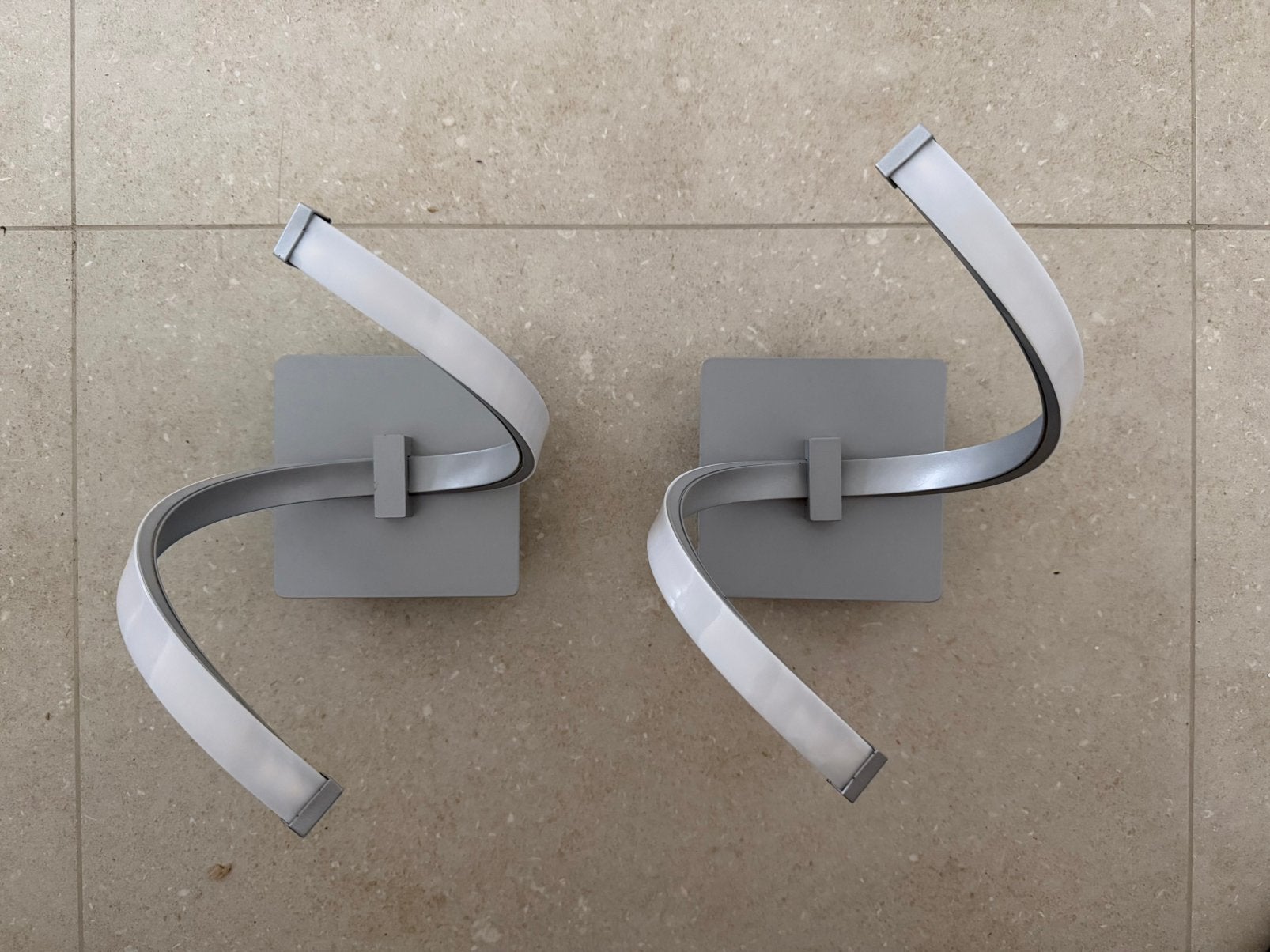 Lampe murale LED 2 pièces, Autres culots, Source lumineuse incluse, Applique murale, Comme neuf