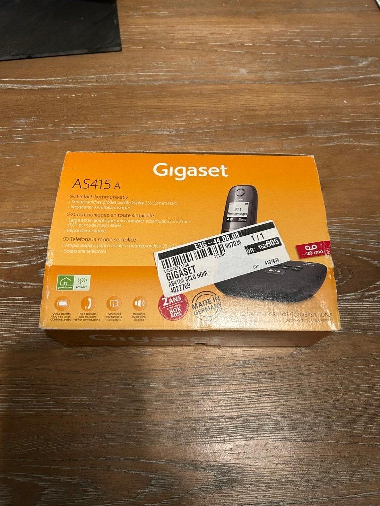 Téléphone Fixe portatif, Télécoms, Téléphones fixes | Combinés & sans fil, Enlèvement ou Envoi, Utilisé, 1 combiné