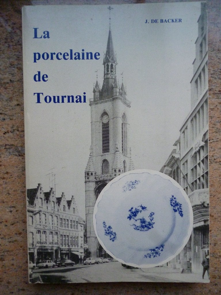 Livre la porcelaine de Tournai J.DE.BACKER, Antiek en Kunst, Ophalen of Verzenden