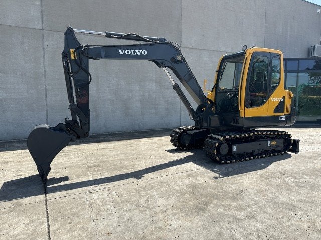 2014 Volvo EC 55B Midi-graafmachine, Zakelijke goederen, Machines en Bouw | Kranen en Graafmachines, Graafmachine