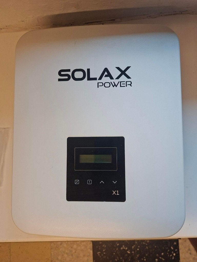 SolaX X1-3.3-T-D 3,3 kW zonnepanelen omvormer – 2 MPPT, Doe-het-zelf en Bouw, Zonnepanelen en Toebehoren, Ophalen, Zo goed als nieuw
