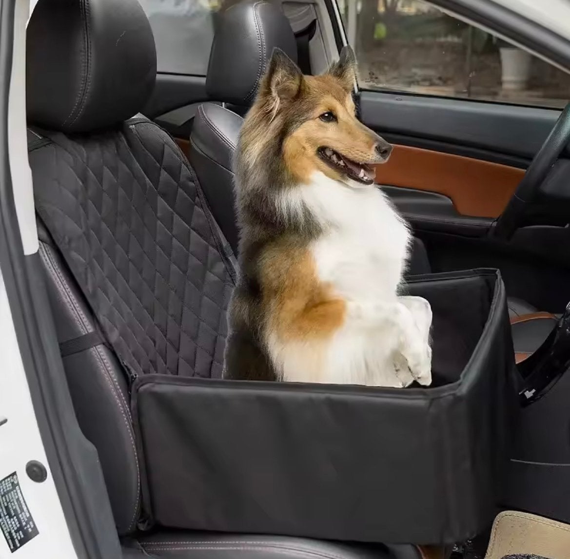 Bescherming autostoel voor vervoer hond, Ophalen, Zo goed als nieuw, Hondenautostoel