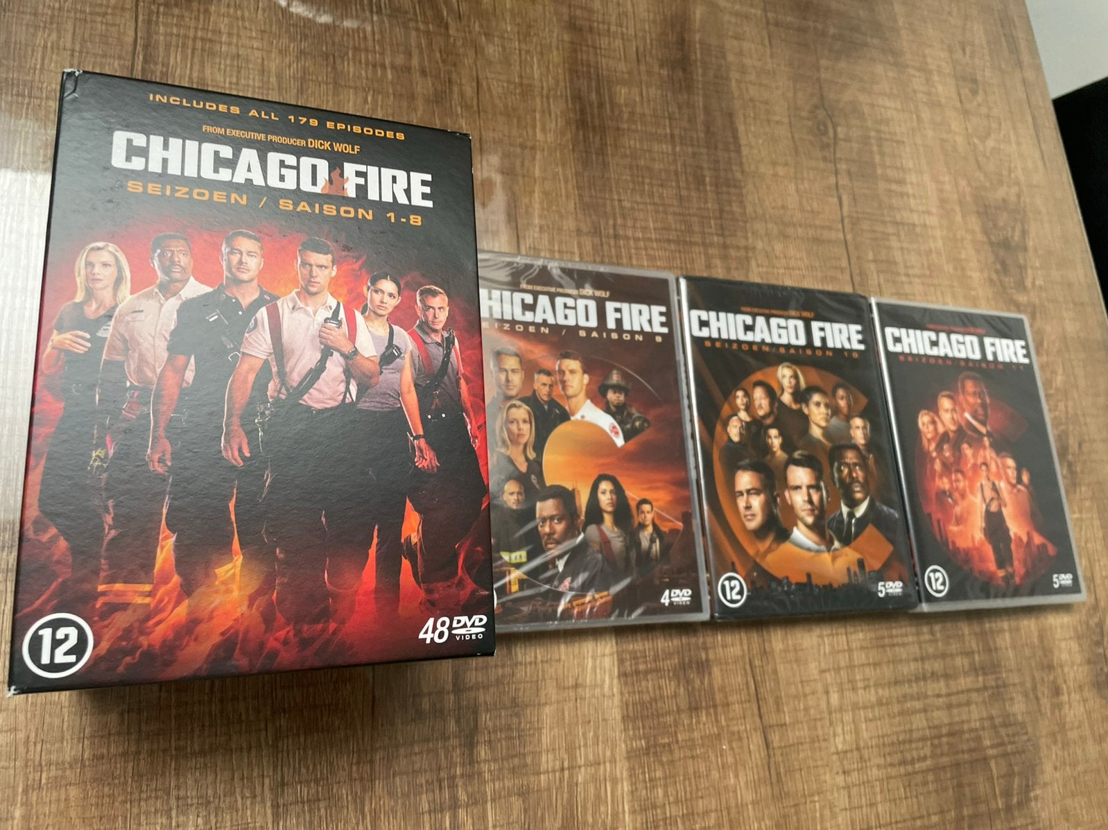 Chicago Fire  - 11 Seizoenen - DVD reeks, Cd's en Dvd's, Vanaf 16 jaar, Nederlands, Actie, Ophalen of Verzenden