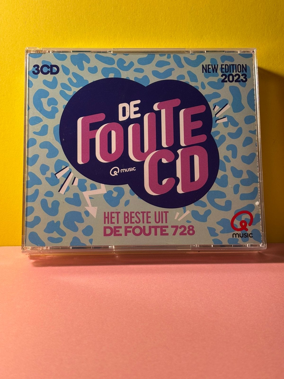 Q-music de foute cd new edition 2023 / 3cd box nieuwstaat, Cd's en Dvd's, Verzenden