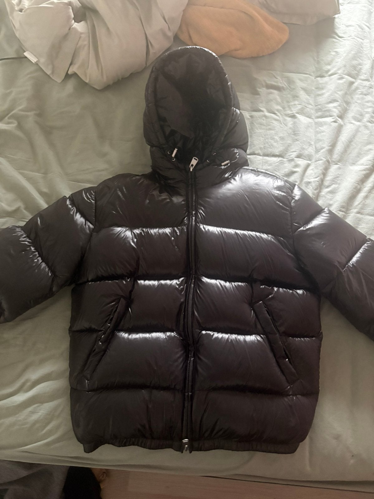 zara puffer, Ophalen of Verzenden, Zo goed als nieuw, Maat 48/50 (M), Zwart