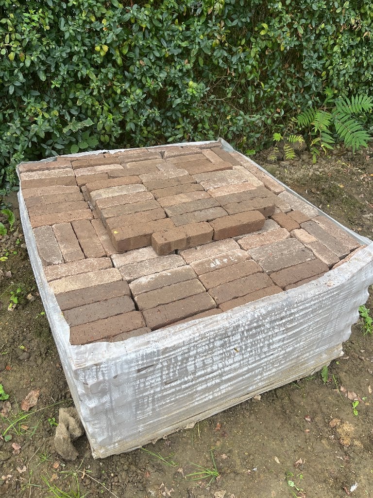 Kleiklinkers, Enlèvement, Neuf, 5 à 10 m², Briques