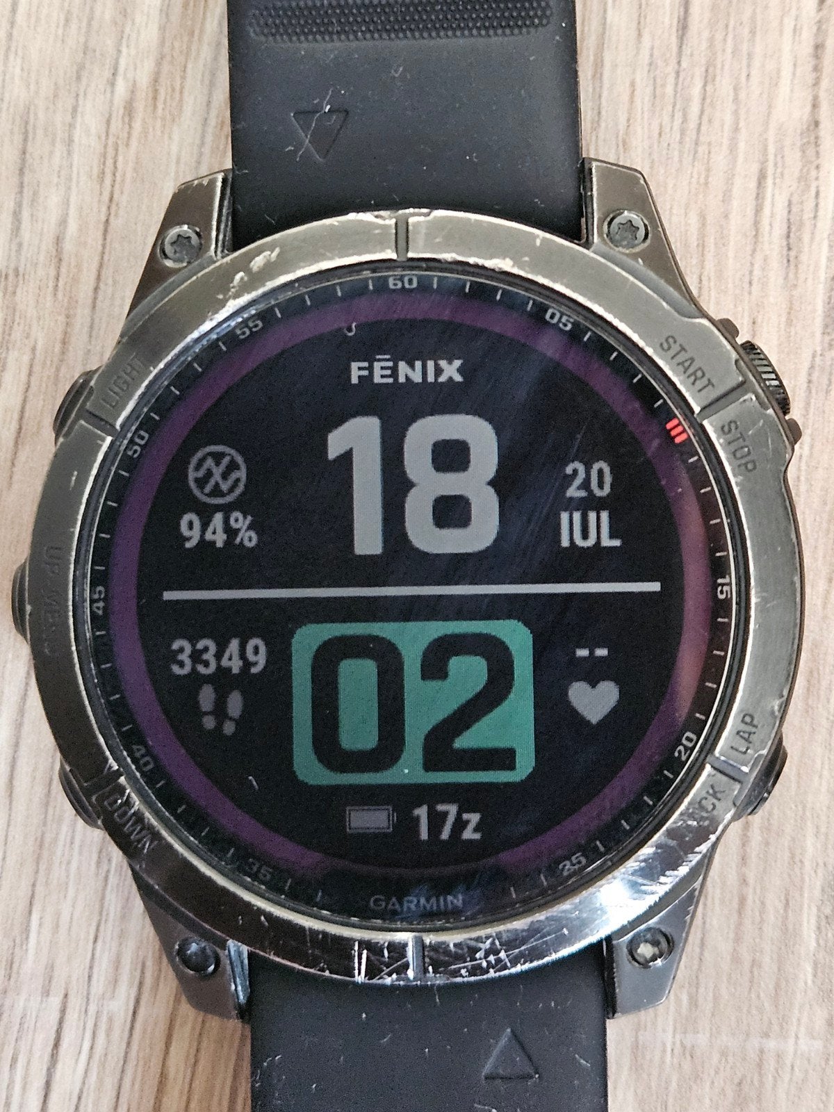 Garmin fenix 7 solar titanium sapphire, Ophalen of Verzenden