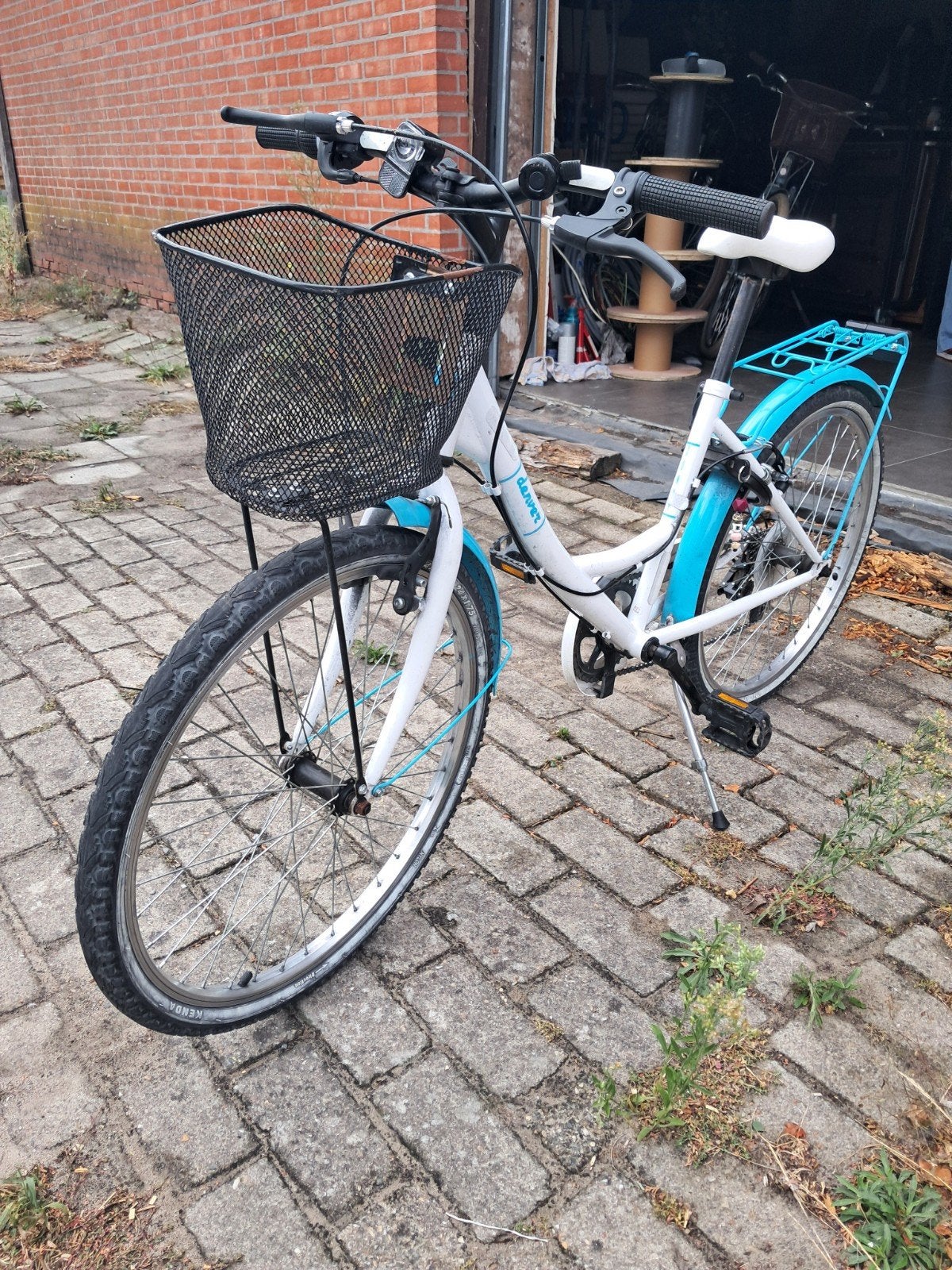 meisjesfiets 24inch, Fietsen en Brommers, Ophalen, Gebruikt, Velgrem, Versnellingen