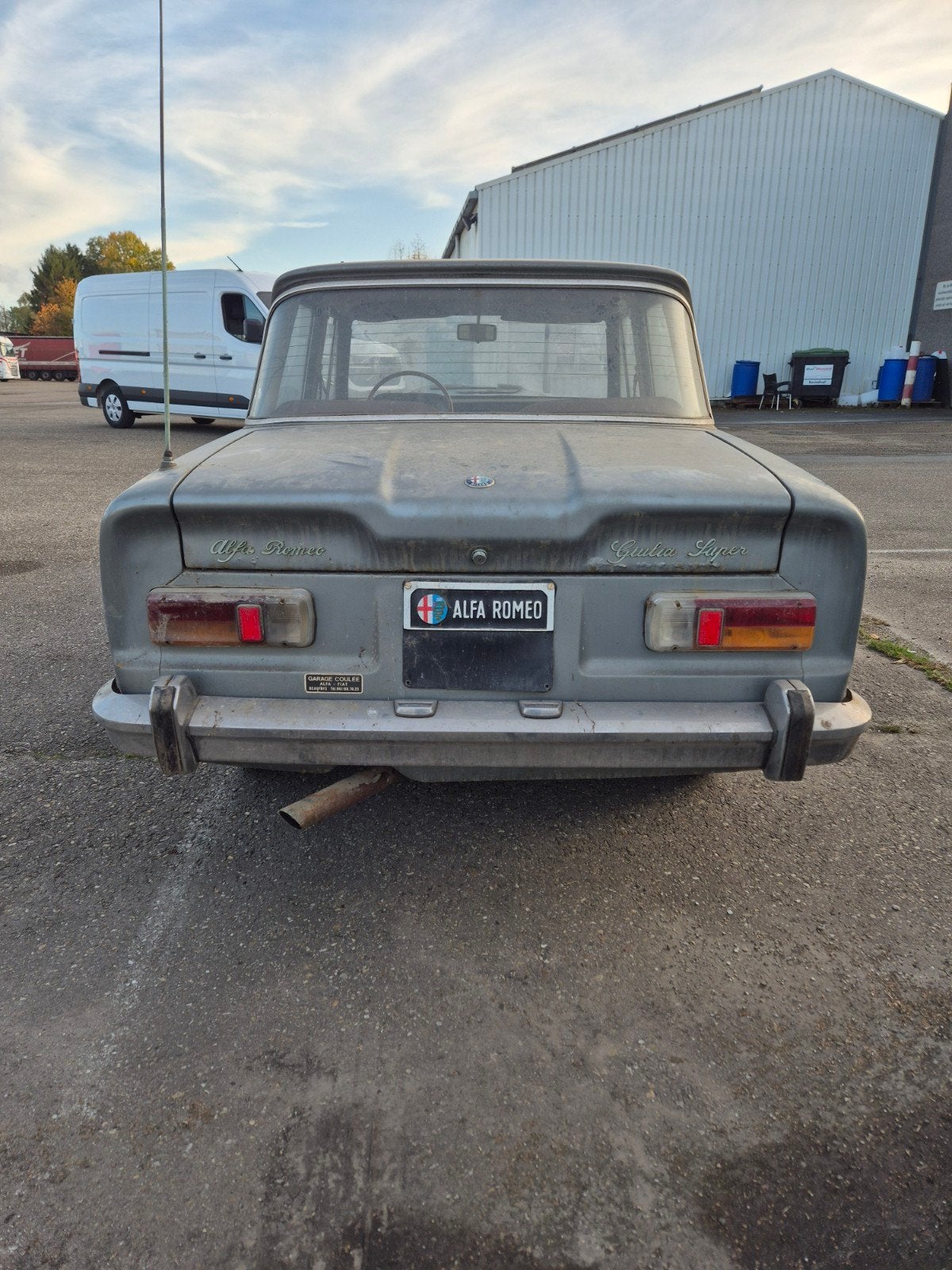 Alfa Romeo Giulia Super (105.26) uit de 1971-reek, Auto's, Grijs, Particulier, Te koop, Giulia