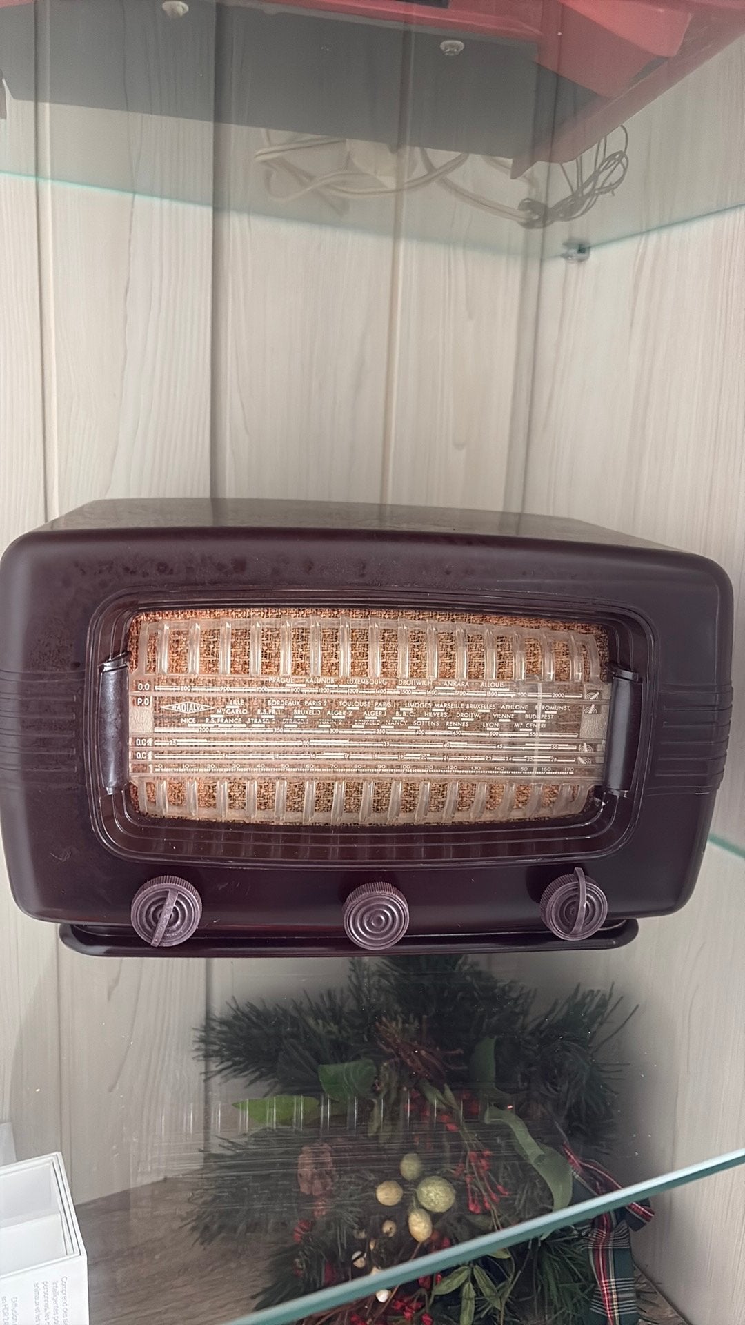 Oude radio, Audio, Tv en Foto, Ophalen, Zo goed als nieuw, Radio