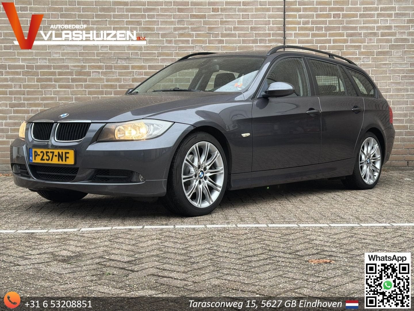 BMW 320 3-serie Touring 320i | Climate | Cruise | Navi |, Argent ou Gris, Achat, Entreprise, Boîte manuelle