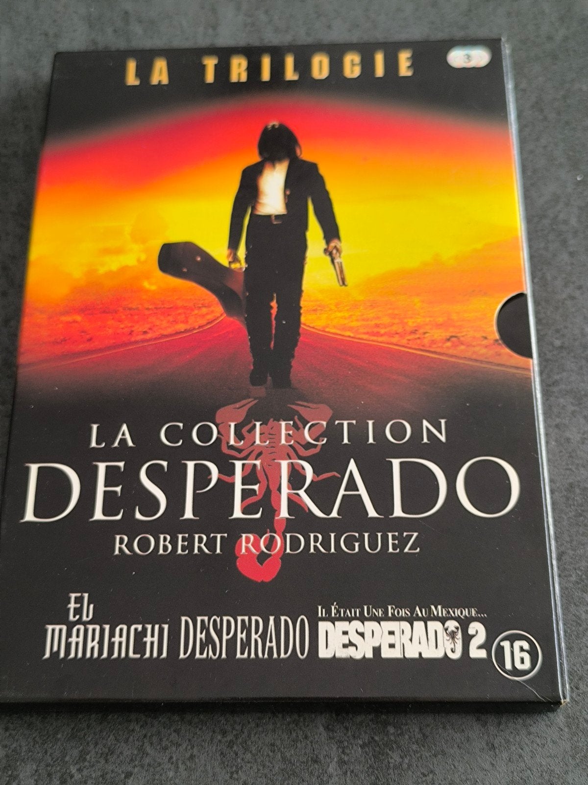Trilogie Desperado, Desperado 2,El Mariachi,Robert Rodriguez, Ophalen of Verzenden, Zo goed als nieuw