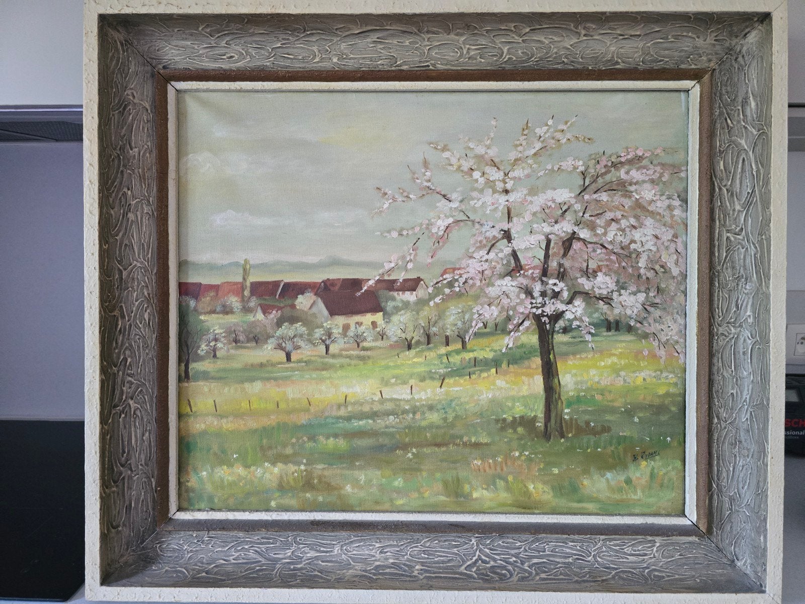 Olieschilderij van E.Rydams, Antiek en Kunst, Kunst | Schilderijen | Klassiek, Ophalen, Klassiek, Gesigneerd, Doek