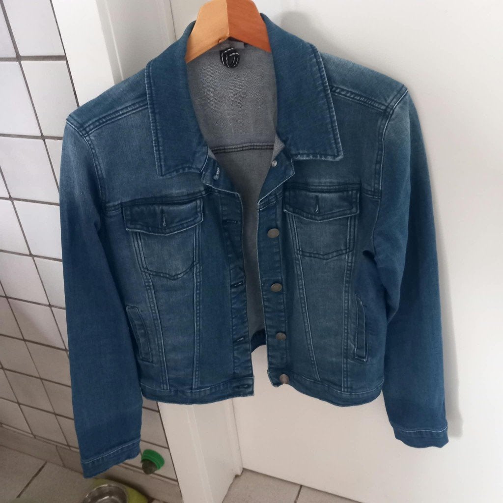 Jeansjas, Kleding | Dames, Ophalen, Gedragen, Maat 38/40 (M), Blauw