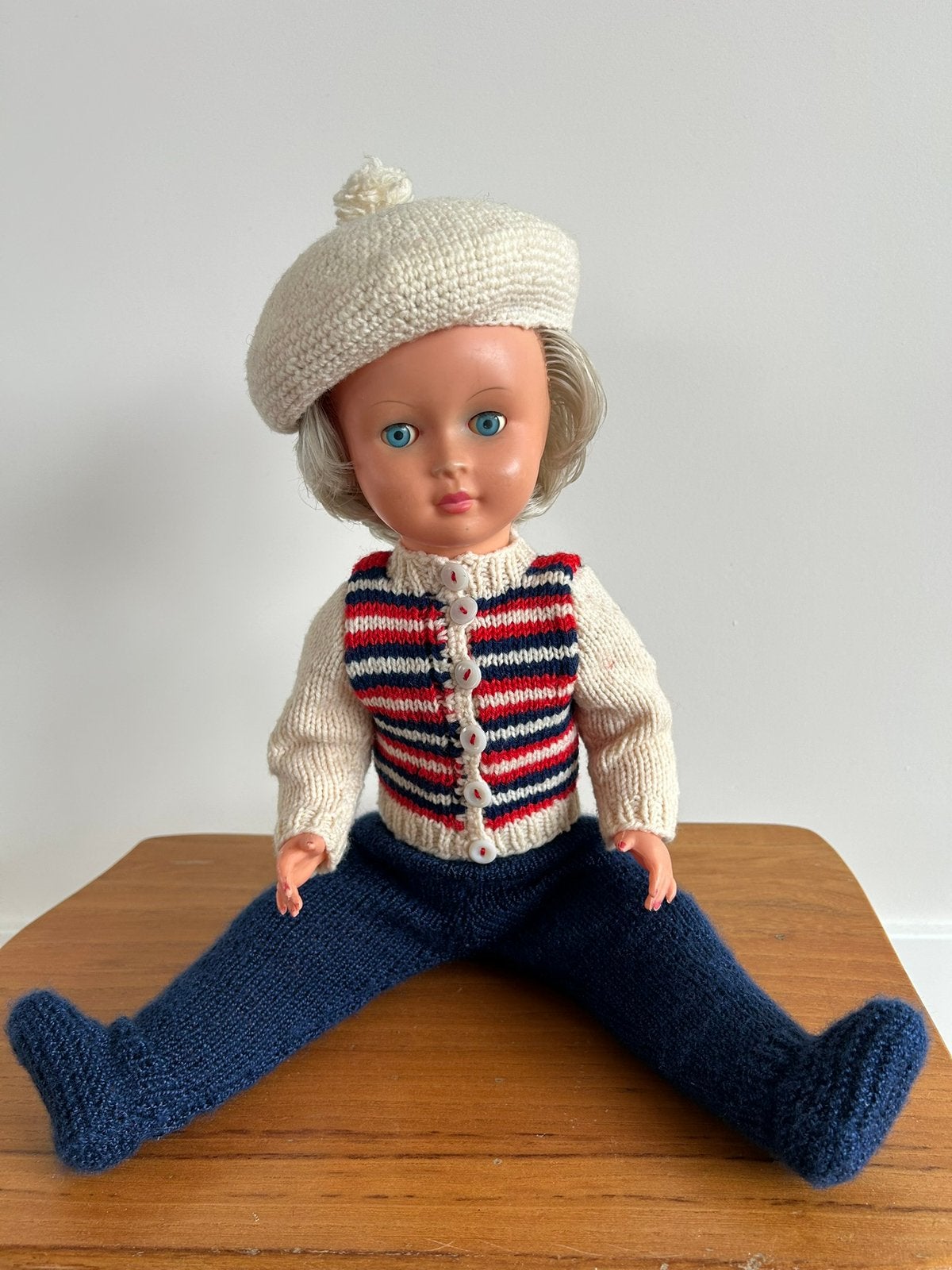 Vintage hardplastic pop jaren 60/70, Collections, Poupées, Enlèvement ou Envoi, Utilisé, Poupée