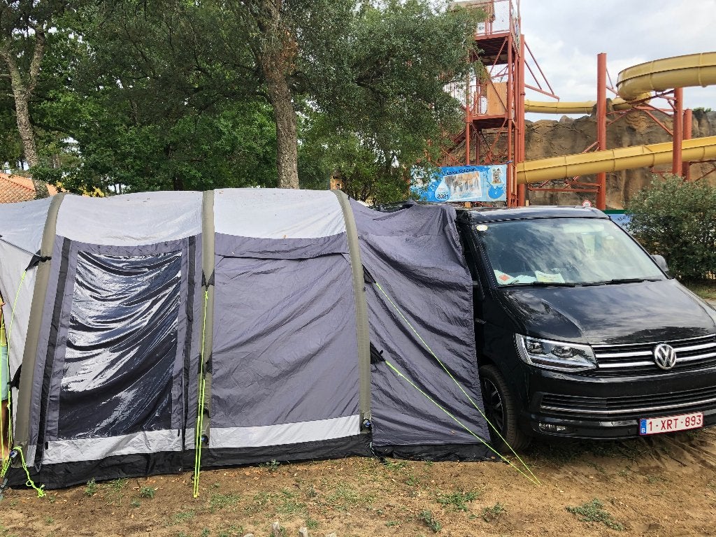 Voortent voor camper bus, opblaasbaar., Ophalen, Gebruikt, Outwell