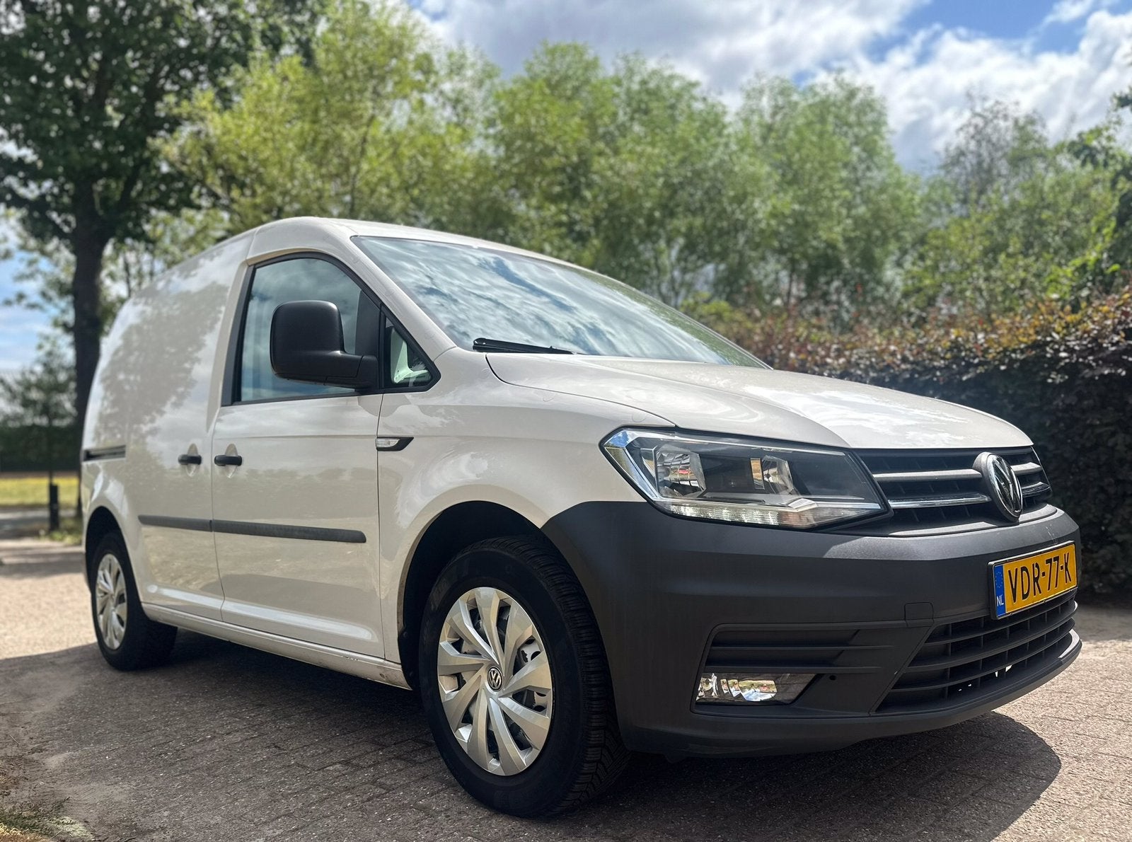 Volkswagen Caddy 1.0 Tsi 102 pk Airco Nav PDC 2x schuifdeur, Autos, Camionnettes & Utilitaires, Particulier, ABS, Phares directionnels